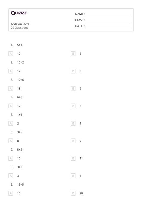 Image result for Addition Facts