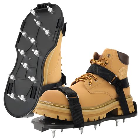 FIETODK Epoxy Floor Spiked Shoes Fully Assembled Gunite Spiked Shoes ...