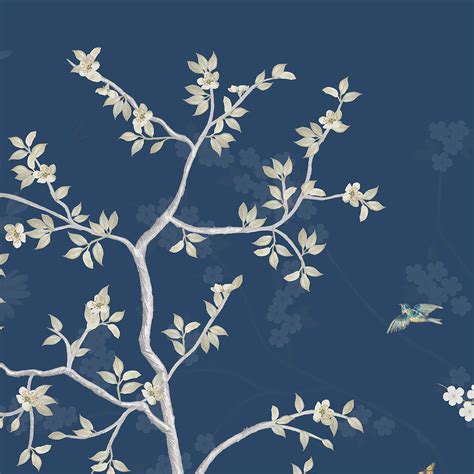 Chinoiserie-Garten-Traumzimmer-Tapete | Leben und Farben – Life n Colors