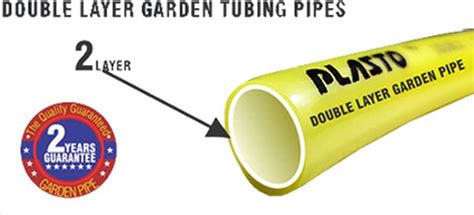 Plasto High-Quality 100% Virgin PVC garden Pipe (30 Mtr long) 1/2 INCH ...