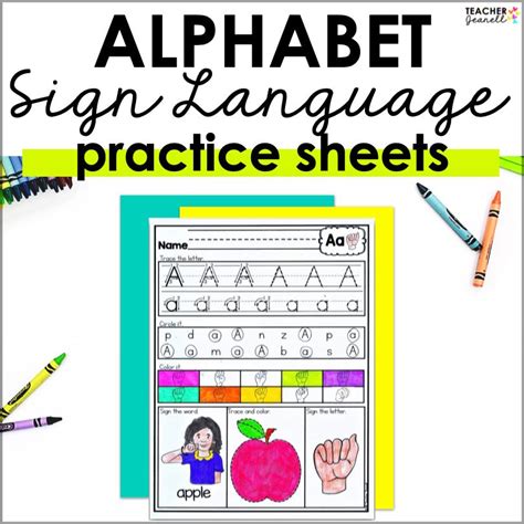 Image result for G ASL Alphabet Printable Worksheets