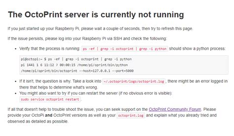 Octoprint won't start since 1.5.0, Segmentation Fault - Get Help ...