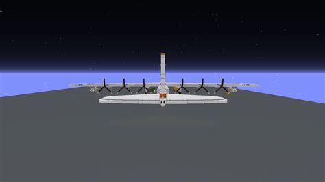 B-36 Peacemaker 3:1 scale Minecraft Map