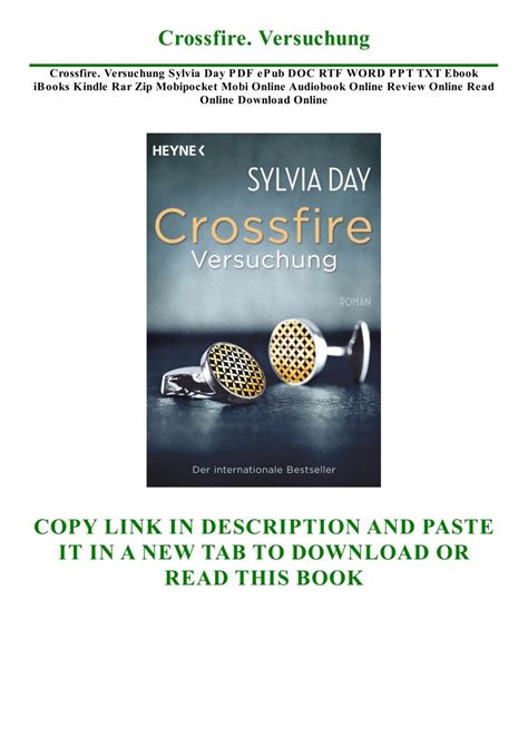 DOWNLOAD Free PDF Crossfire. Versuchung BY Sylvia Day