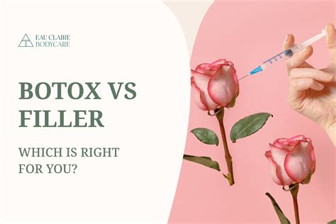 Facial fillers vs Botox: Which Is Right for You? - Eau Claire Body Care