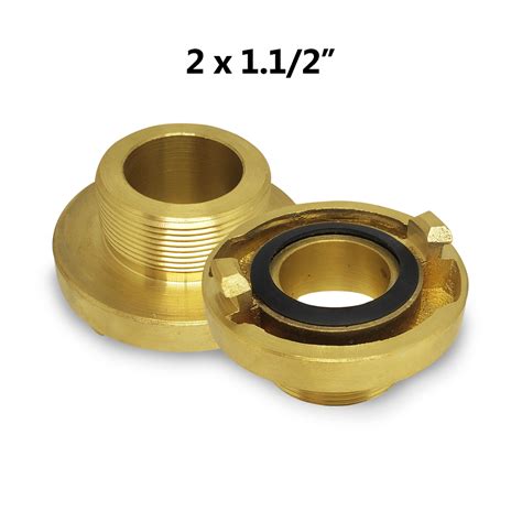 Adaptador Especial Rosca Macho 11 FPP 2 x 1.1/2" Storz - Promax Extintores