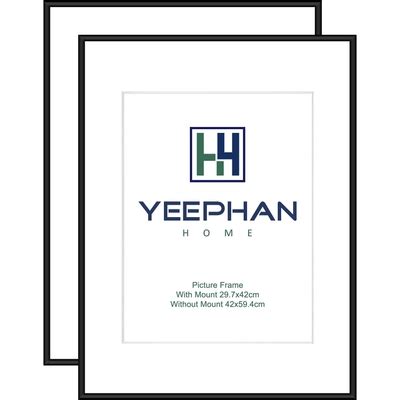 YEEPHAN Large a2 Black Picture Frame with Perspex front,a2 India | Ubuy