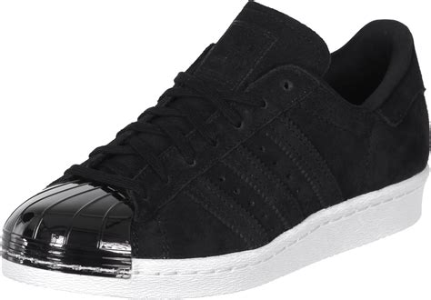 Buy adidas Originals Women's Superstar 80S Metal Toe W Black and White ...