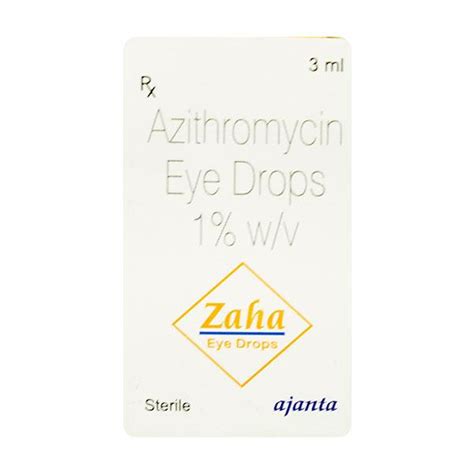 Zaha Eye Drops 3ml – Global Surgicals