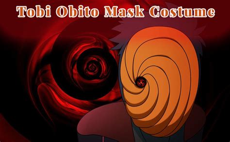 Buy FANCYKU® Tobi Obito Mask Resin Mask Costume Cosplay Props Halloween ...