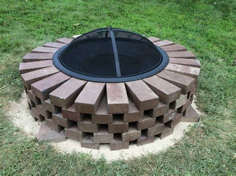 Fire Pit Made With Bricks How To Build A Fire Pit | Lowe's