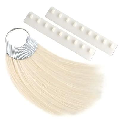 TENGNIUNIU Hair Swatch For Testing Color, Lightest Blonde 8 India | Ubuy