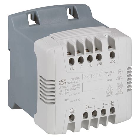TRANSFORMATOR 230/400-12/24 V 63 VA | 044222 | 3245060442224 | Legrand