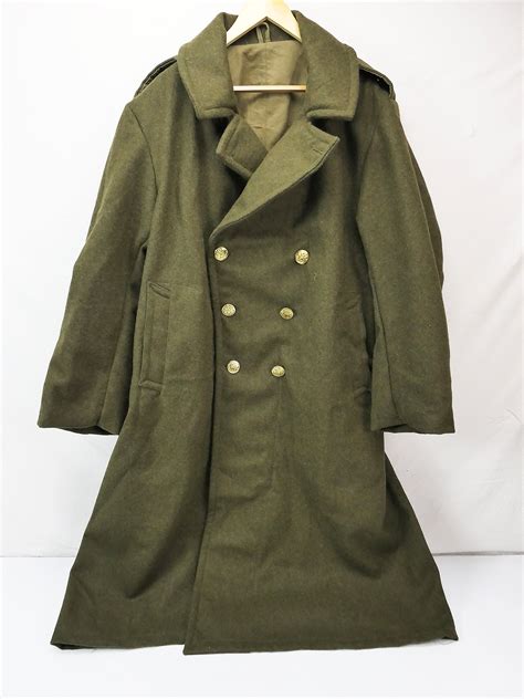 US Army WW2 Winter Coat Men's Wool Trench Coat Melton | Lomax Militaria