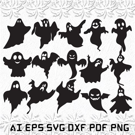 Buy Ghost Svg, Ghosts Svg, Spooky Svg, Horror, Anime, SVG, Ai, Pdf, Eps ...