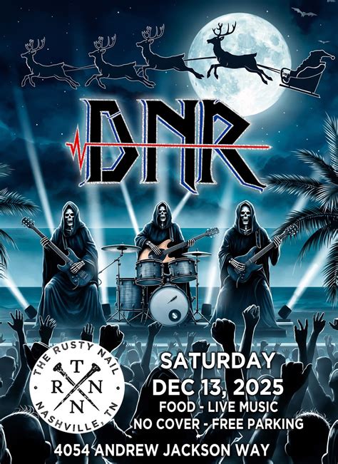 DNR - Rusty Nail - Classic Rock Show, The Rusty Nail, Hermitage, 13 ...