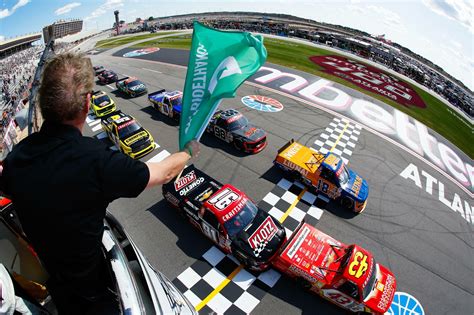 NASCAR Truck Series Atlanta lineup, TV schedule for Saturday's race