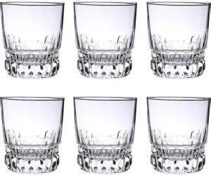 LUMINARC (Pack of 6) N1287 Glass Set Whisky Glass Price in India - Buy ...