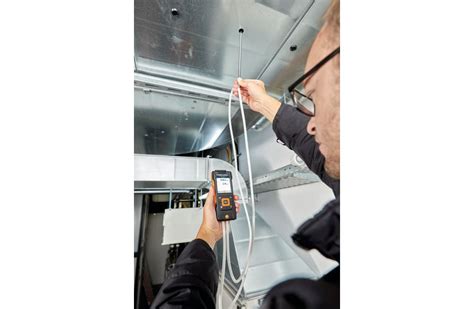 testo 440 dP air velocity and IAQ measuring instrument including ...