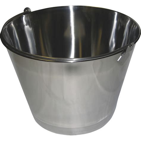Stainless Steel Bucket, 5-Gallon Capacity, Model# BKT-SS-500 | Northern ...