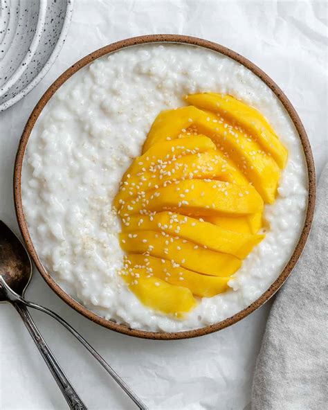 Thai Mango Sticky Rice - plant-based on a budget - Karinokada