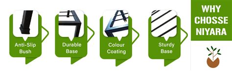 Niyara | Metal Planter Stand | Plant Stand for Pots| Outdoor Plant ...