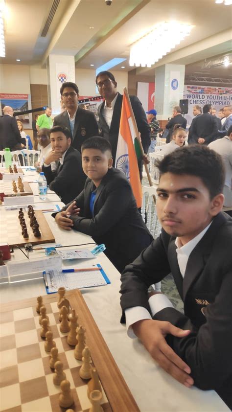 Team India at the World Youth Under-16 Chess Olympiad - ChessBase India