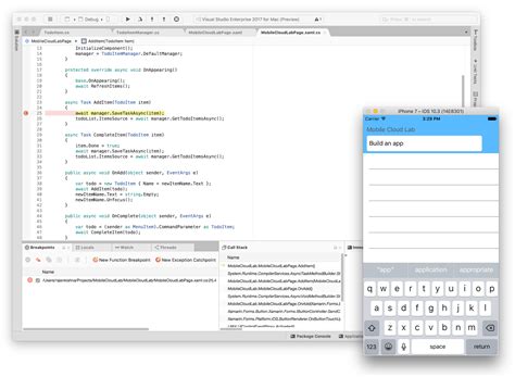 Image result for Microsoft Visual Studio Android-App