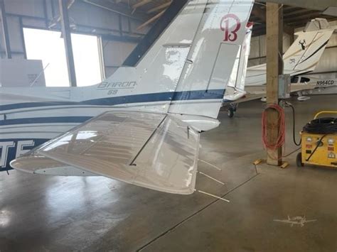 N624TE Beechcraft 58 Baron - South Delta Aviation S/N TH1588