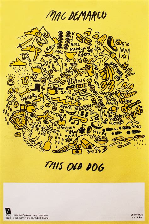 11x17 Double-sided Mac Demarco 'this Old Dog' Album Poster - Etsy