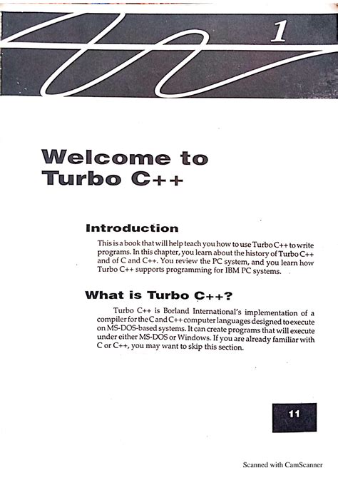 First Class C Language in Turbo C App 的图像结果