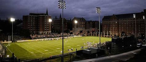 Bucknell Bison vs. Georgetown Hoyas, Christy Mathewson Memorial Stadium ...