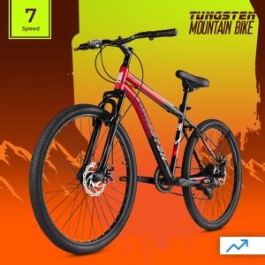 Tungsten URBAN MOUNT 7 SPEED | DUAL DISC | FRONT SUSPENSION | FULLY ...