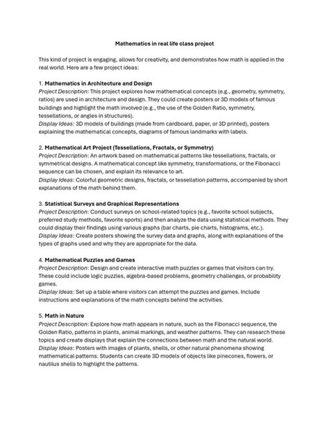 Real Maths Project MATLAB 的图像结果