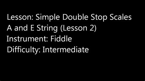 Image result for Double Stop Fiddle Lesson