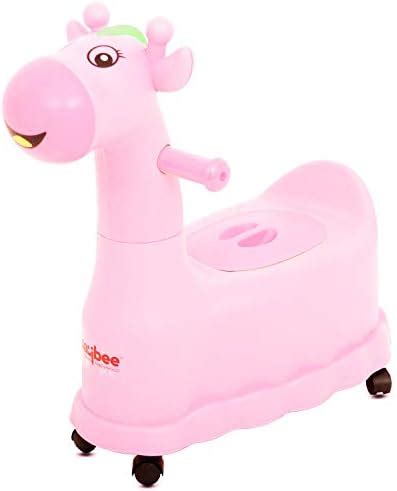 Buy BAYBEE Giraffe Potty Training Seats Wheels Racer Step with ...