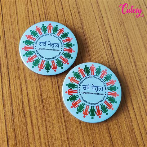 Customised Badges by Cutesy India | Premium Quality