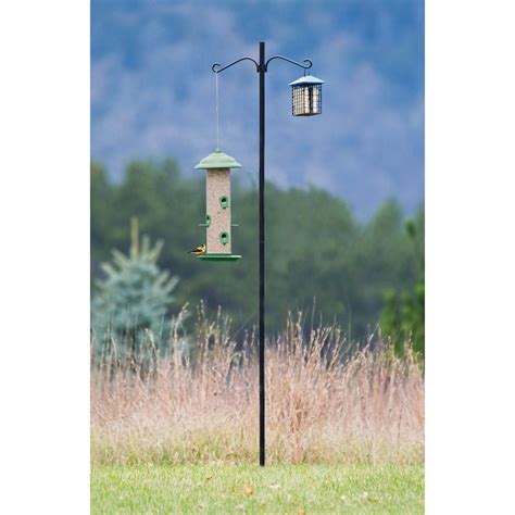 Stokes Select 38128 Bird Feeder Pole Kit Black for sale online | eBay