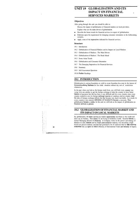 Module 6 part3 - About Financial Services in the Market - UNIT 19 ...