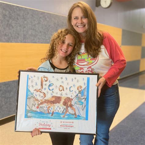 Clear Spring Elementary Student Wins Holiday Art Card Contest | Pieper ...
