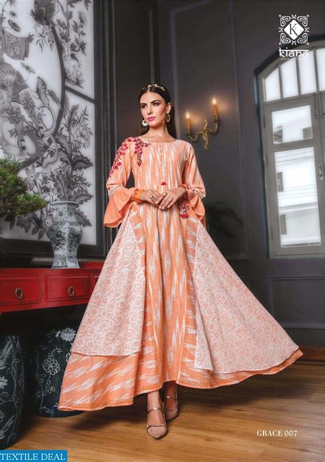 Kiana Grace Wholesale Flair Tops - textiledeal.in