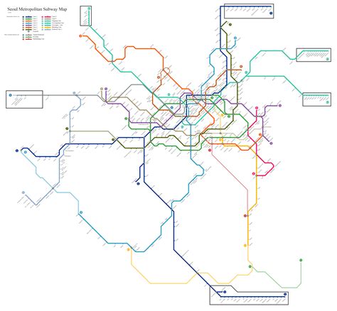 Seoul Subway Map - The Seoul Guide