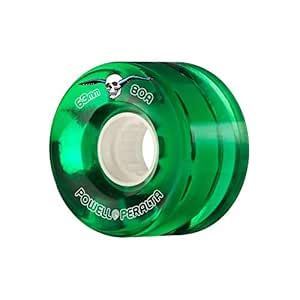 Powell Peralta Clear Cruisers Green 63mm Wheels : Amazon.in: Sports ...