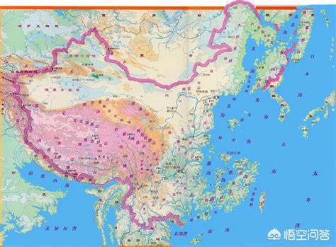 中国海域地图，若海平面上升200米，中国地图会发生什么变化？ - 科猫网