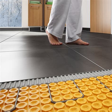 Heated Floors | schluter.com | Heated tile floor, Floor heating systems ...