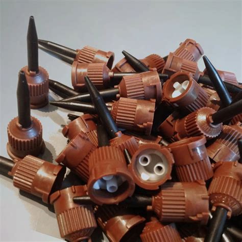 Cotisen High Performance Mixing Tips Brown (Pack of 50) – AE Dental Store