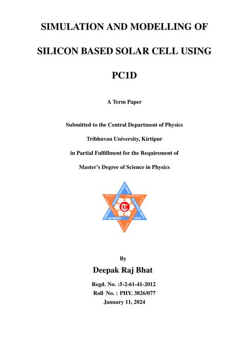Image result for COMSOL Multiphysics Solar Cell