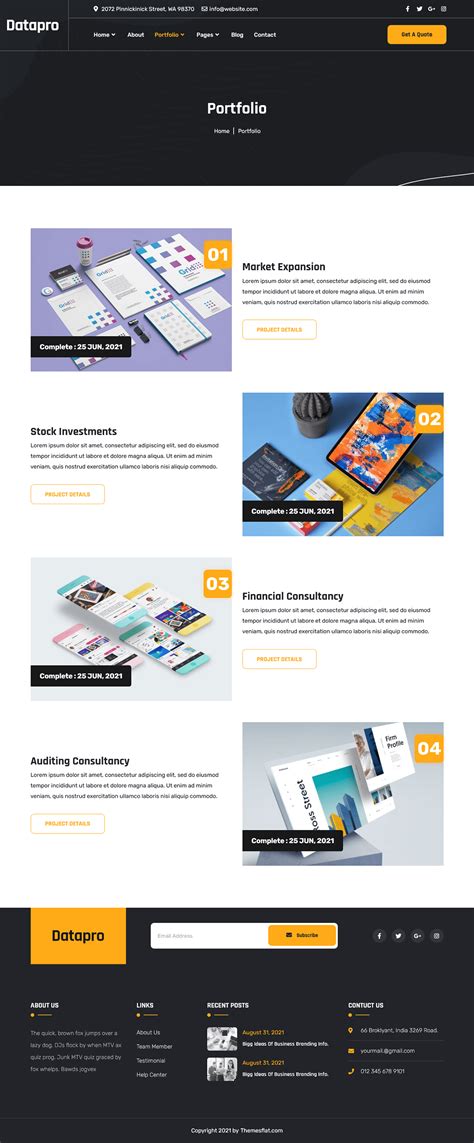 Wordpress Portfolio Website :: Behance