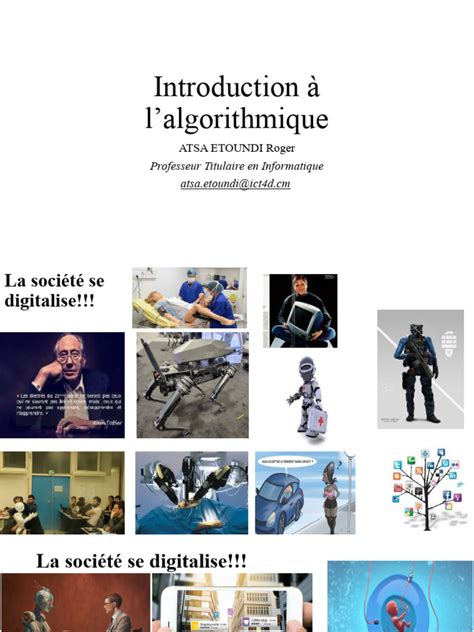 Image result for Introduction A L'Algorithmique