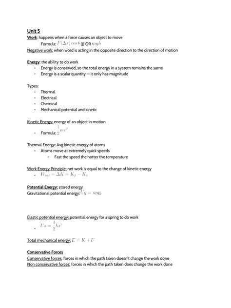 Image result for Physics Study Guide PDF